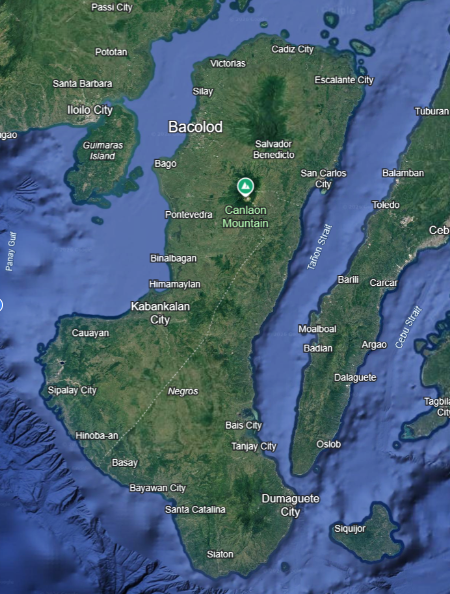 Negros Island Region Map