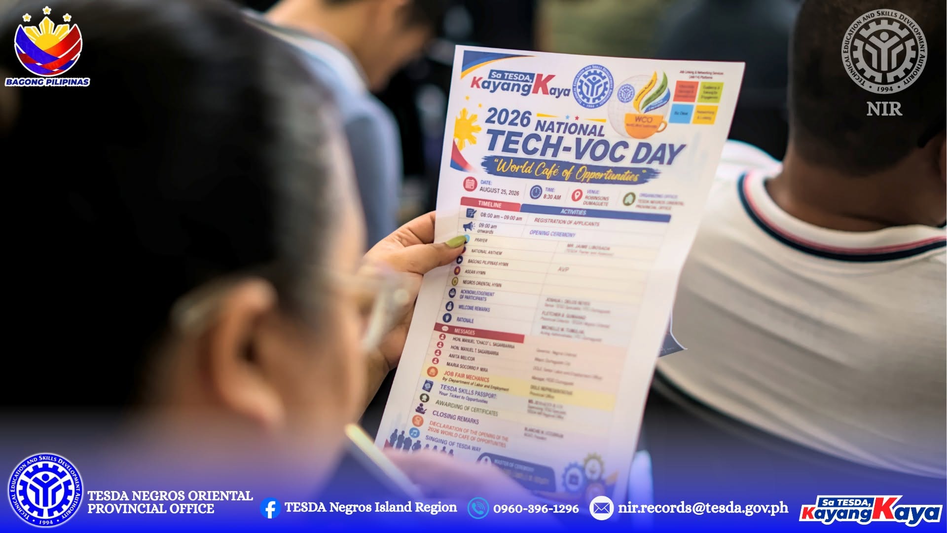 TESDA NIR News